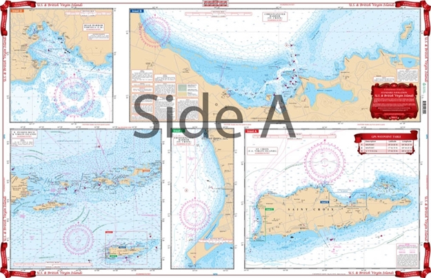 Picture of Waterproof Charts US & British Virgin Islands Standard Navigation