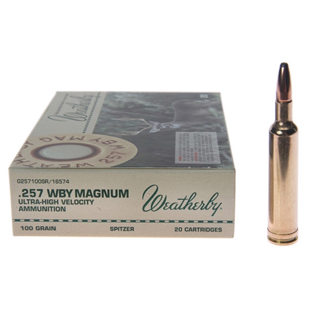 Picture of Weatherby 257Wby 100Gr Spire 20Rd