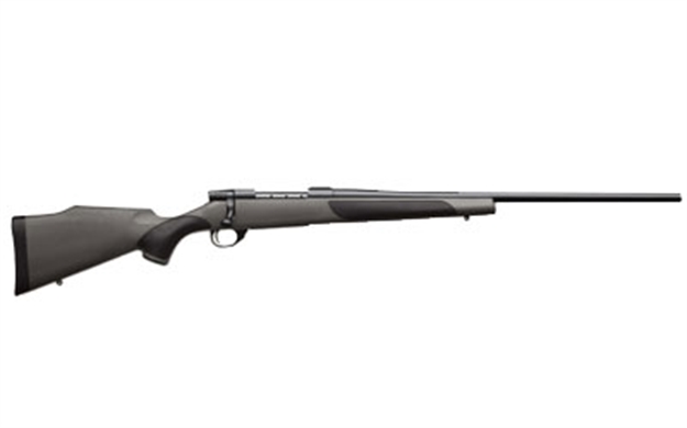 Picture of  Weatherby Vgt270nr4o Vanguard  270 Win 5+1 24" Barrel W/Bead Blasted Matte Blued Finish, Gray W/Black Panels Fixed Monte Carlo Griptonite Stock 747115420346