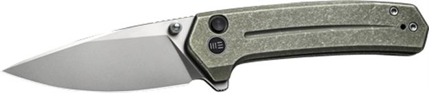 Picture of WE Knife Knife Culex 2.9" Green Titanium/Silver Bead Blasted WE21026B5