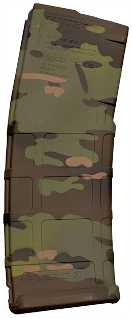Picture of  Weapon Works 228042 Pmag Gen M2 Moe 30Rd Fits Ar/M4 Multi-Cam Tropic Polymer