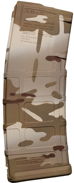 Picture of  Weapon Works 228054 Pmag Gen M2 Moe 30Rd 5.56X45mm Nato Multicam Arid Polymer Fits Ar-15