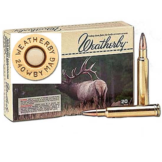 Picture of Weatherby Ammo 240Wby 85Gr Barnes Tsx