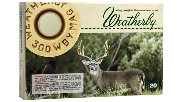 Picture of Weatherby Ammo 300Wby 180Gr Spitz 20/200