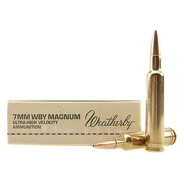 Picture of Weatherby Centerfire Rifle Ammo 7Mm Mag 140Gr Barnes