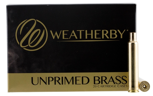 Picture of  Weatherby Brass653 Unprimed Cases  6.5-300Wthbymag Rifle Brass 20/Box 747115430130