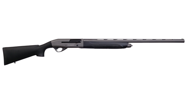 Picture of Weatherby Inc Element Synthetic Tungsten Semi-Auto Shotgun, 12 Ga., 3", 28" Bbl, Tungdten Cerakote Metal, Gray/Black Synth. Stock EST1228PGM