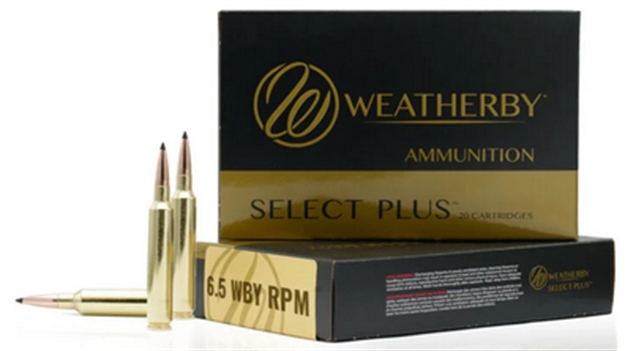 Picture of Weatherby Inc Ammo 6.5Wby Rpm 156Gr Elite Hunter 20/10 R65RPM156EH