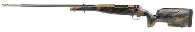 Picture of  Weatherby Mae01n653wl8b Mark V Accumark Elite 6.5X300 Wthby Mag 3+1 26" Coyote Tan Elite Cerakote Rec Brown Sponge Pattern Black Fixed W/Adjustable Cheekpiece Stock Left Hand (Full Size)