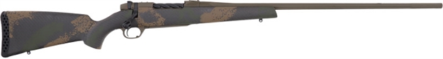 Picture of  Weatherby Mbc20n300wr8b Mark V Backcountry 2.0 300 Wthby Mag 3+1 26" Barrel, Patriot Brown Cerakote Metal Finish, Brown Sponge Pattern Black Peak 44 Blacktooth Stock 747115448456