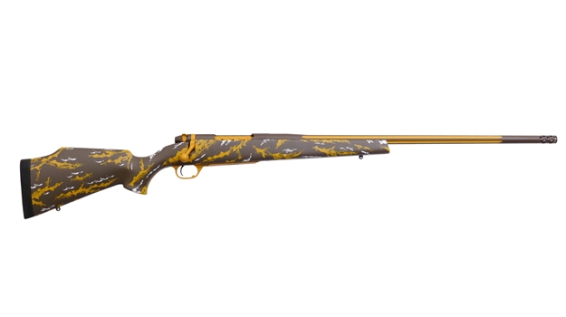 Picture of Weatherby Mark V Cowpoke Edition Brown/Gold/White 6.5Rpm Limited Edition