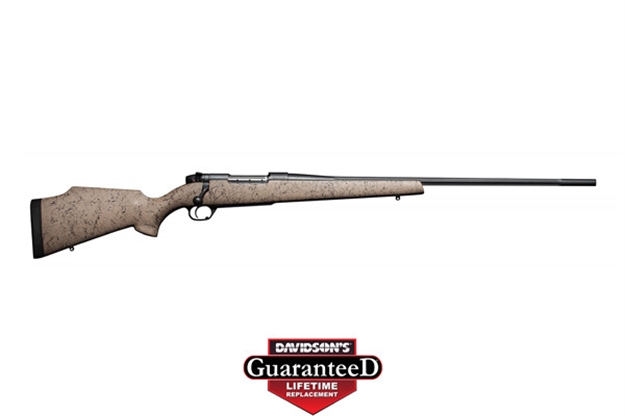 Picture of Weatherby Mark V Ultra Lightweight Bolt Action Rifle 270 Win Matte Fluted 22" Tan-Blk