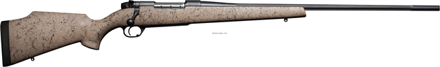 Picture of Weatherby Mark V Ultra Lightweight Bolt Action Rifle 308 Winmatte Fluted 22" Tan-Blk