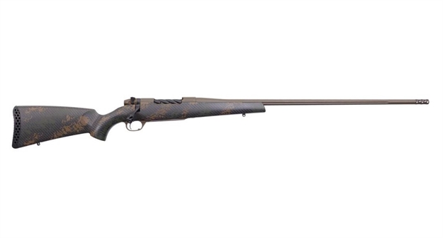 Picture of  Weatherby Mbc20n308nr4b Mark V Backcountry 2.0 308 Win 5+1 24" Barrel, Patriot Brown Cerakote Metal Finish, Brown Sponge Pattern Black Peak 44 Blacktooth Stock 747115448470
