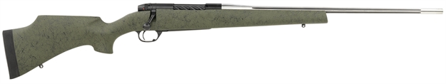 Picture of  Weatherby Mcu01n65cmr4b Mark V Camilla Ultra Lightweight Compact 6.5 Creedmoor 3+1 22" Barrel, Graphite Black Cerakote Finish, Black Webbed Green Monte Carlo Stock