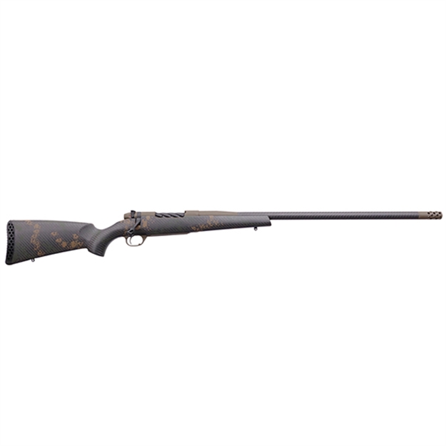 Picture of  Weatherby Mcb20n65rwr6b Mark V Backcountry 2.0 Carbon 6.5 Wthby Rpm 4+1 24" Carbon Fiber Wrapped Barrel, Patriot Brown Cerakote Metal Finish, Backcountry 2.0 Carbon Peak 44 Blacktooth Stock