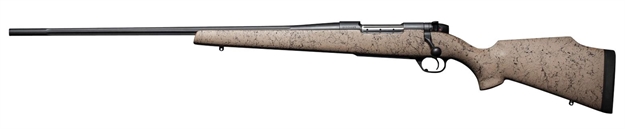 Picture of Weatherby Mark V Ultra Lightweight Bolt Action Rifle 257 Mag Matte Fluted LH 26" Tan-Blk