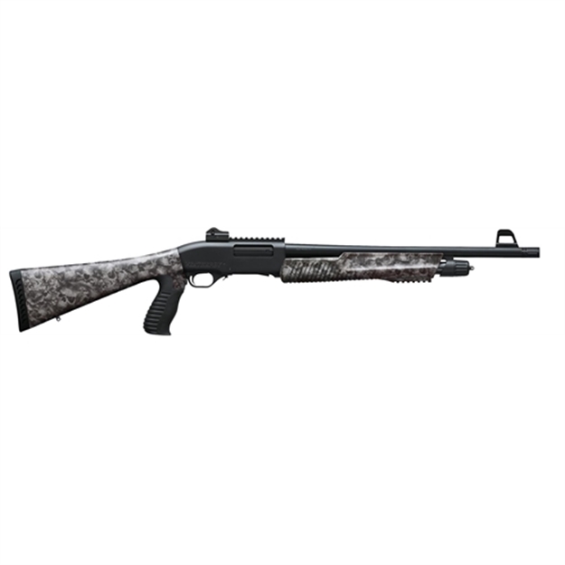 Picture of Weatherby Pa459s2019pg Pa-459 TR Pump 20Ga 3" 5+1 18.5" Reaper Black Syn Stk Blk
