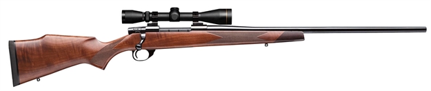 Picture of Weatherby Va10256rr4o Vanguard Deluxe With Scope 
Bolt 25-06 Remington 24" 3+1 Walnut Stk Blued High Polish