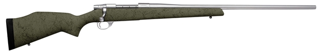 Picture of Weatherby Va14300wr4o Vanguard RC 
Bolt 300 Weatherby Magnum 24" 3+1 Synthetic Green W/Black Web Stk Stainless Steel
