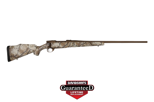 Picture of Weatherby Vap653wr60 Vanguard Badlands 6.5-300 Wthby Mag 3+1 26" Barrel, Burnt Bronze Cerakote Finish, Badlands Approach Camo Monte Carlo Stock VAP653WR60BR 747115436514