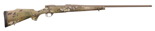 Picture of Weatherby Vmc308nr4t Vanguard  308 Win 5+1 24" Multicam Fixed Monte Carlo Stock Flat Dark Earth Cerakote Right Hand