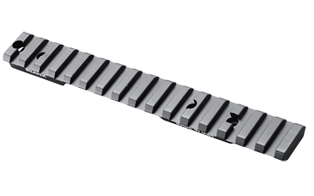 Picture of  Weaver Mounts 99504 Multi-Slot Base  Extended Black Anodized Aluminum Fits Remington 700 Short Action 20 Moa