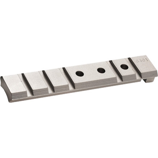 Picture of  Weaver Mounts 48496 Pistol Mount Base  Silver Smith & Wesson X Frame