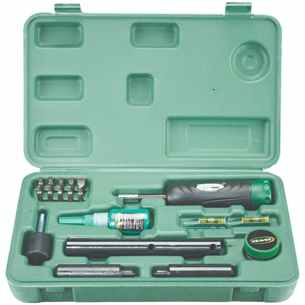 Picture of Weaver Gunsmith Deluxe Scope Mounting Kit W/1 Inch Lapping Tools 849721 076683897213