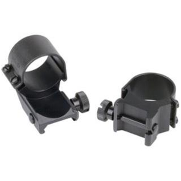 Picture of  Weaver Mounts 49060 Detachable Top Mount Extension Rings  Black 1" High