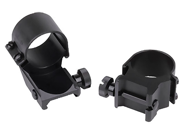 Picture of  Weaver Mounts 49091 Detachable Top Mount Extension Rings  Matte Black 1" Medium 076683490919