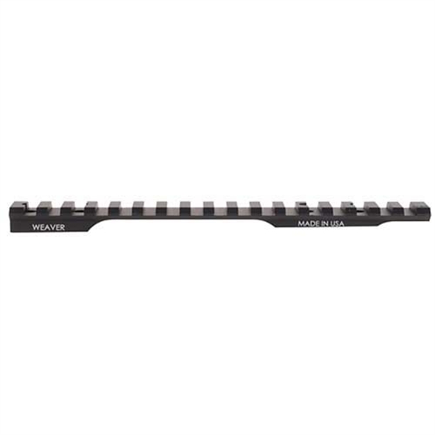 Picture of  Weaver Mounts 99484 1-Piece Base For Winchester 70 Short Action Extension Style Black Matte Anodized Finish 076683994844