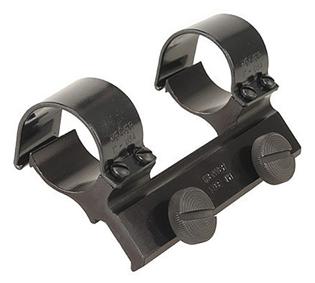 Picture of  Weaver Mounts 49350 Detachable Side Mount 1" High Bracket Scope Mount/Ring Combo Black 076683493507