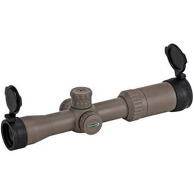 Picture of Weaver Kaspa Tactical Riflescope, 1.5-6X32mm, Illum. Irb-X Reticle, 30Mm Tube, Flip Covers, Dark Earth