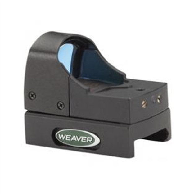 Picture of Weaver Micro Red Dot Sight, Cr2032 Lithium Batt, 1X, Rail Mount, 4 Moa Retical