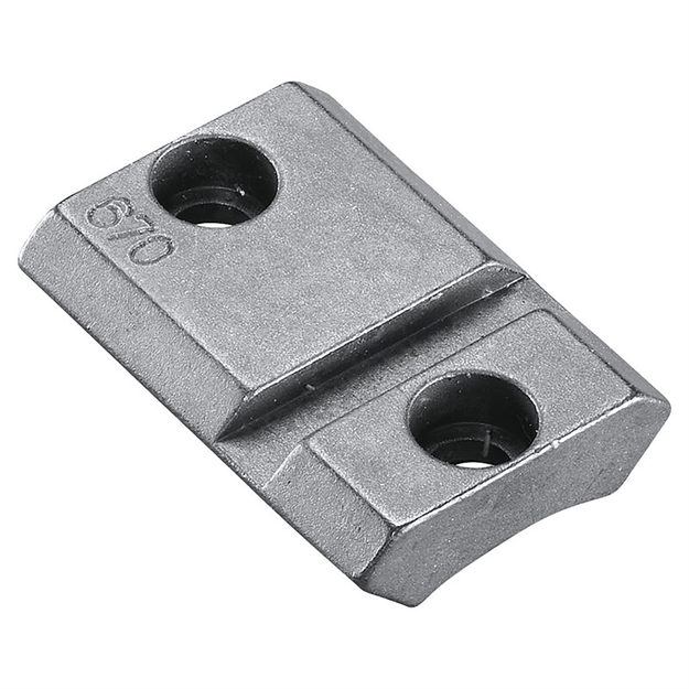 Picture of  Weaver Mounts 48260 Grand Slam Top Mount Base  Silver Savage 110