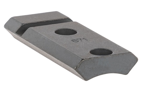 Picture of  Weaver Mounts 48261 Grand Slam Top Mount Base  Silver Savage 110