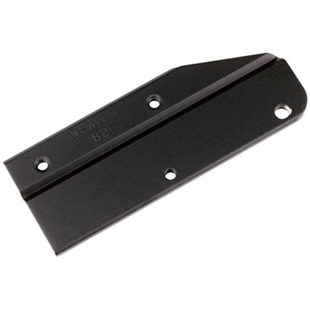 Picture of Weaver Mounts 48315 Convert-A-Mount Shotgun System/Base/Bracket 
Mount Bracket For Convert-A-Mount Rail Mount Style Black Finish