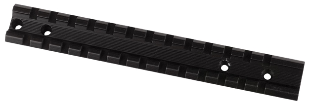 Picture of  Weaver Mounts 48347 Multi-Slot Base  Extended Black Anodized Aluminum Fits Savage Axis