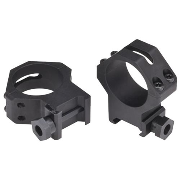 Picture of  Weaver Mounts 48364 Four-Hole Skeleton Rings  Matte Black 30Mm Low
