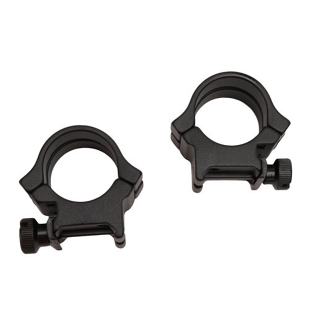 Picture of  Weaver Mounts 49047 Quad Lock Detachable Rings  Matte Black 1" High