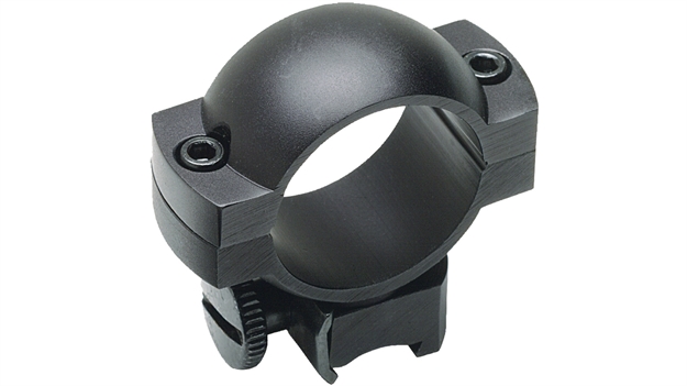 Picture of Redfield Mounts 47325 Rings See-Thru Black Matte