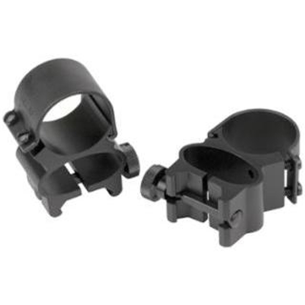 Picture of  Weaver Mounts 49512 See-Thru Detachable  Black Gloss 1" Extended