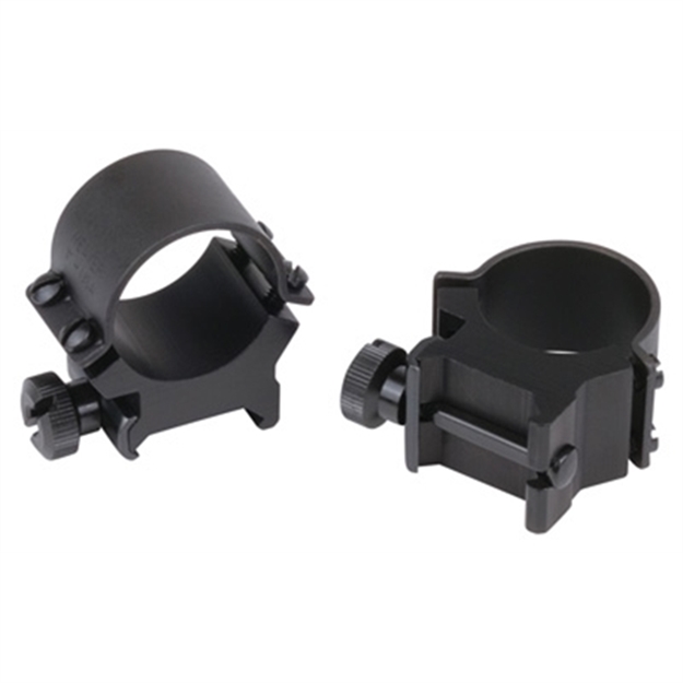 Picture of  Weaver Mounts 49164 Sure Grip Detachable Rings  Matte Black 1" High 076683491640