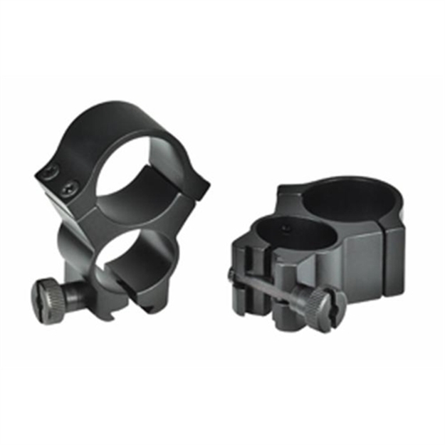 Picture of  Redfield Mounts 47327 See-Thru  Matte Black 1" High