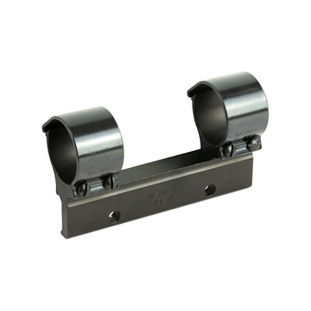 Picture of  Weaver Mounts 49350 Detachable Side Mount 1" High Bracket Scope Mount/Ring Combo Black