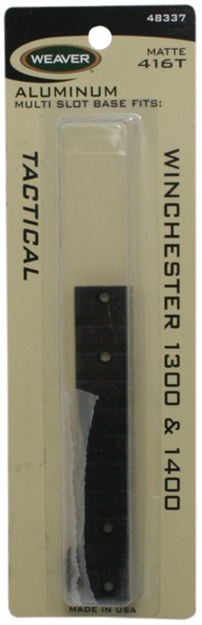 Picture of  Weaver Mounts 48337 Multi-Slot Base 416T Black Winchester 1300 076683483379