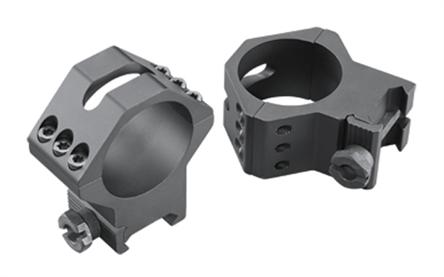 Picture of  Weaver Mounts 99684 Six-Hole Picatinny Rings  Matte Black 34Mm High