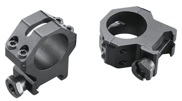 Picture of Weaver Tactical Rings 1"   4 Hole    High Matte