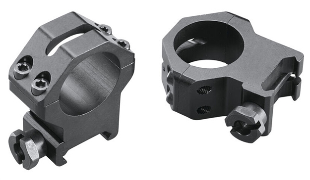 Picture of Weaver Tactical Rings 1" 4 Hole Xhigh Matte 48362